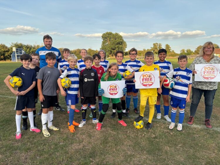 Football club backs dog poo crackdown as 450 children use pitches