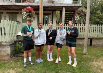 Swindon teachers raise £1,000 for domestic abuse charity