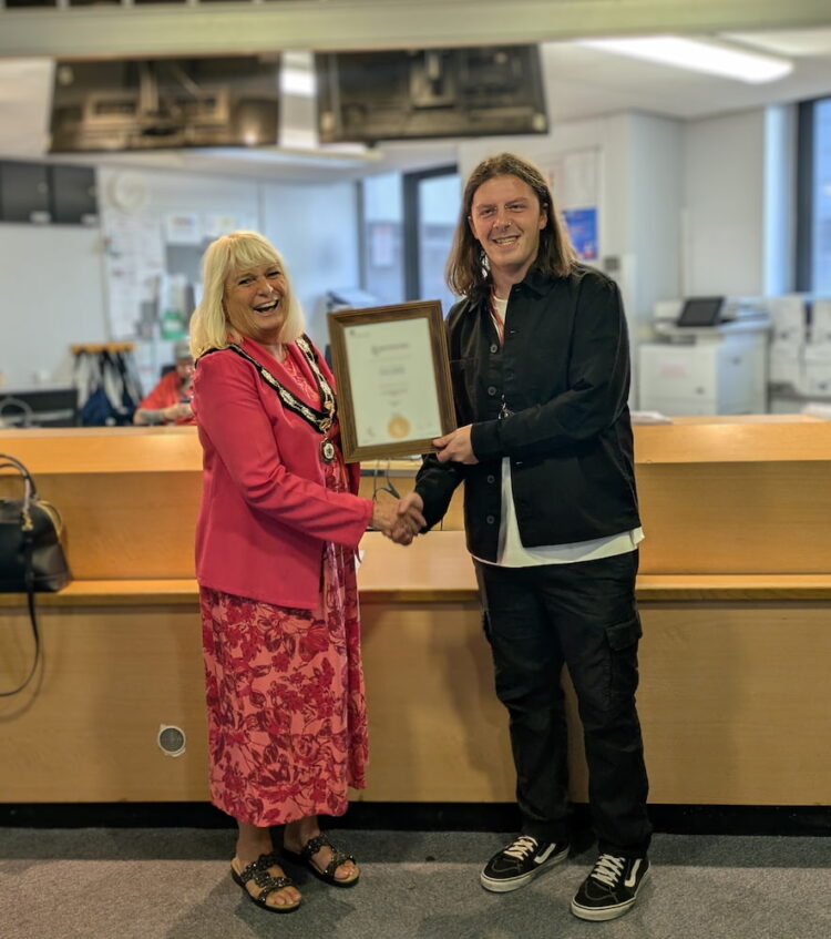 Swindon homelessness support workers recognised for training success
