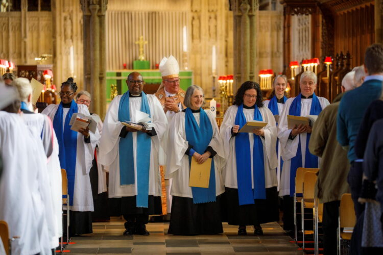 Eight new volunteer ministers licensed by Bishop of Swindon