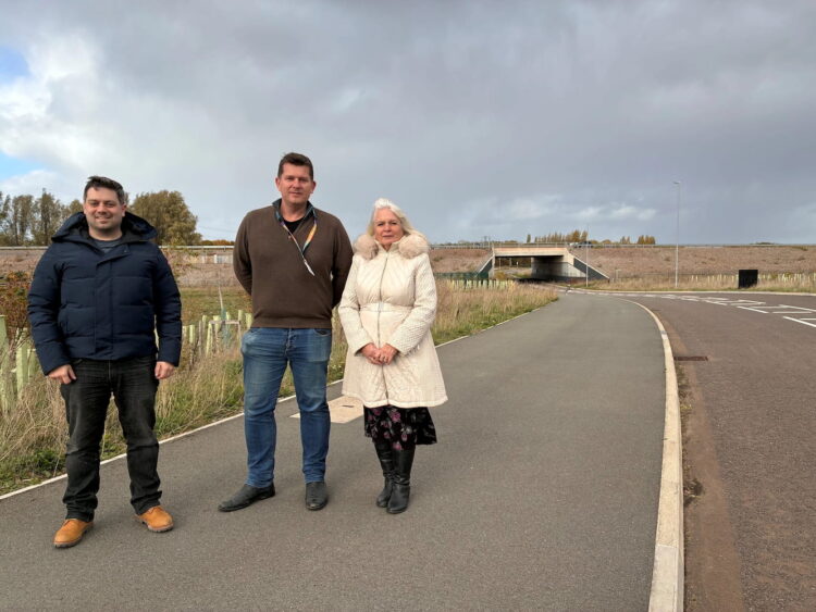 New £28.7m road linking Wichelstowe to M4 Junction 16 finally opens